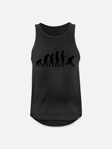 evolution_herren_hockey_2c - Men's Breathable Tank Top - black