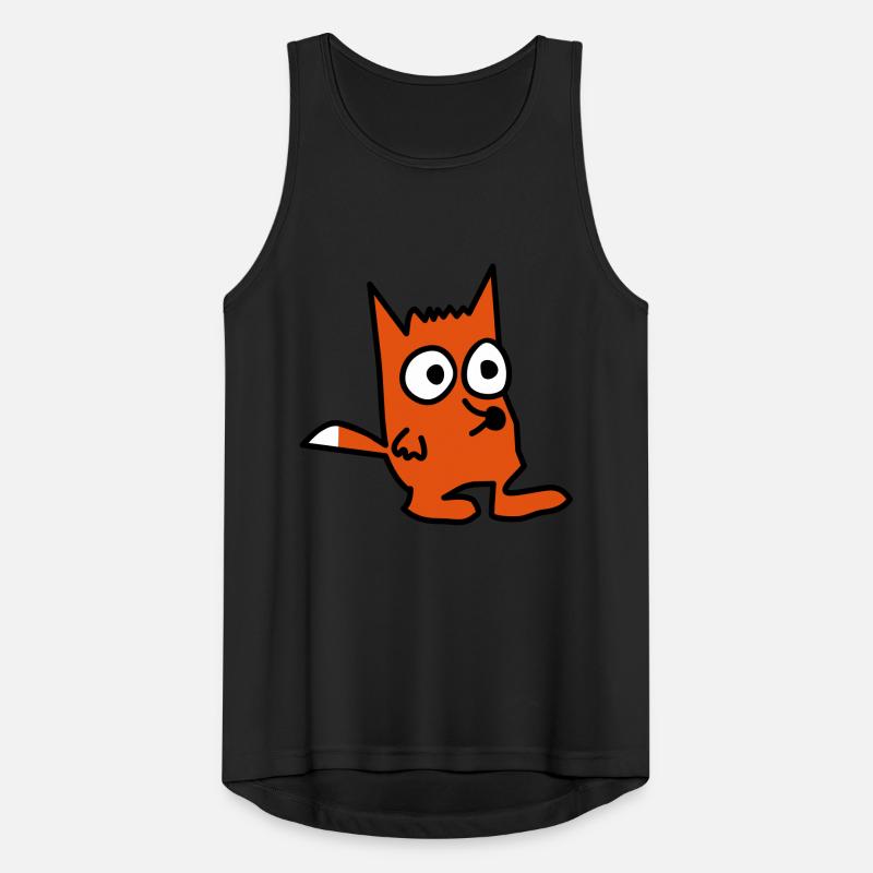 Fuchs Männer Tank Top atmungsaktiv