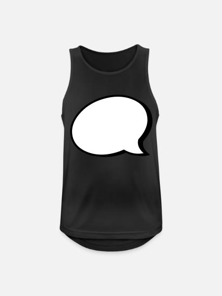 bulle - Débardeur respirant Homme - noir