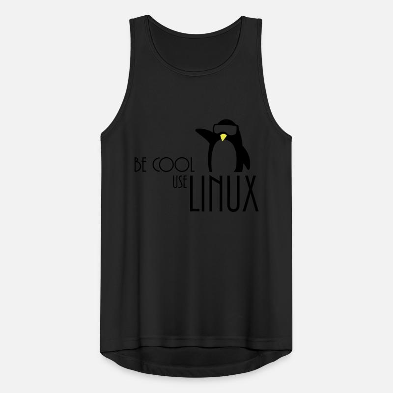 be cool use linux Men's Breathable Tank Top