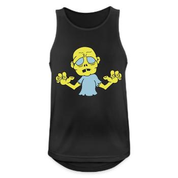 Zombie - Men's Breathable Tank Top - black - Front - Nick (188cm)