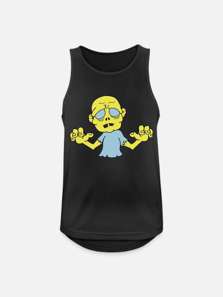 Zombie - Men's Breathable Tank Top - black