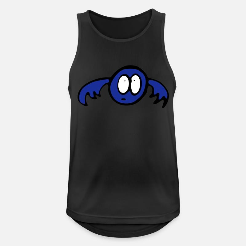 Ordenanza - Camiseta sin mangas hombre transpirable - negro
