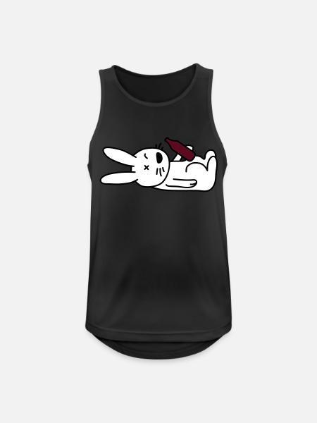drunken_bunny - Men's Breathable Tank Top - black