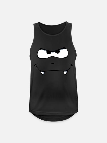 Monster - Men's Breathable Tank Top - black