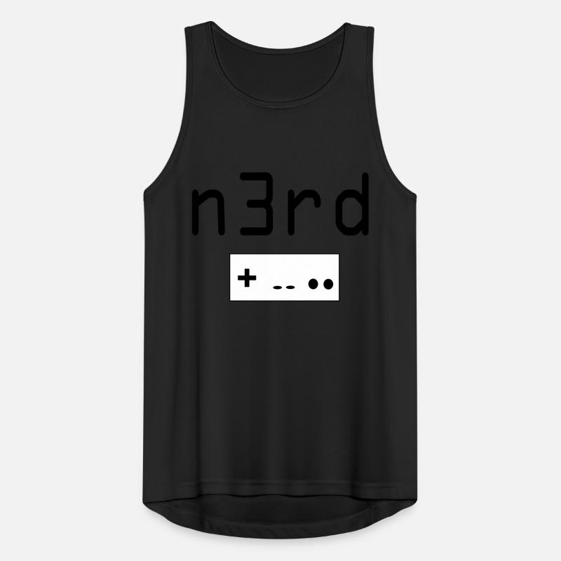 Nerd Men's Breathable Tank Top