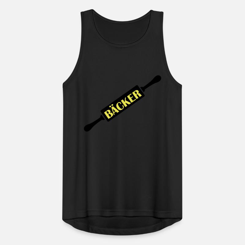 bäcker Männer Tank Top atmungsaktiv