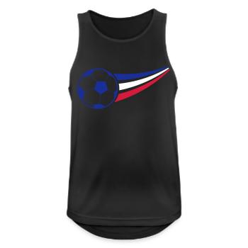 France Football - Débardeur respirant Homme - noir - Devant - Nick (188cm)