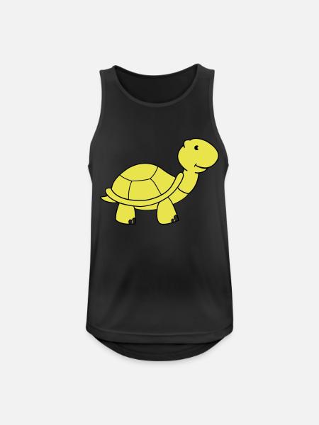 turtle - Men's Breathable Tank Top - black