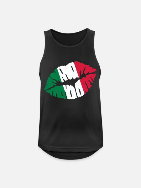 Italie - Débardeur respirant Homme - noir