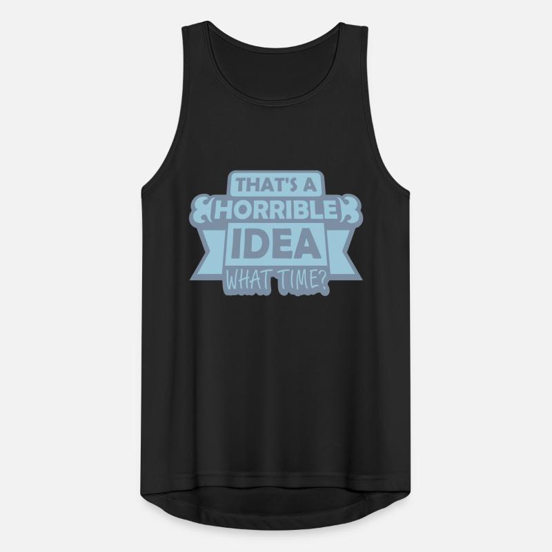Thats a horrible Idea Men's Breathable Tank Top