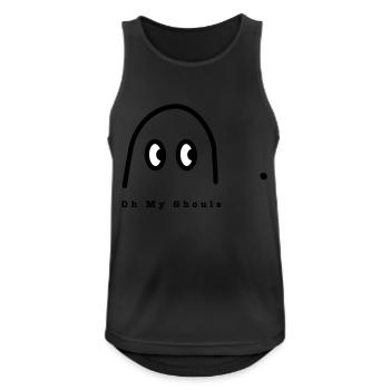 Oh My Ghouls - Men's Breathable Tank Top - black - Front - Nick (188cm)