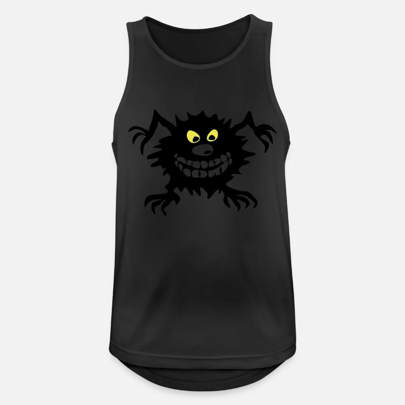 Monster - Eater - Men's Breathable Tank Top - black