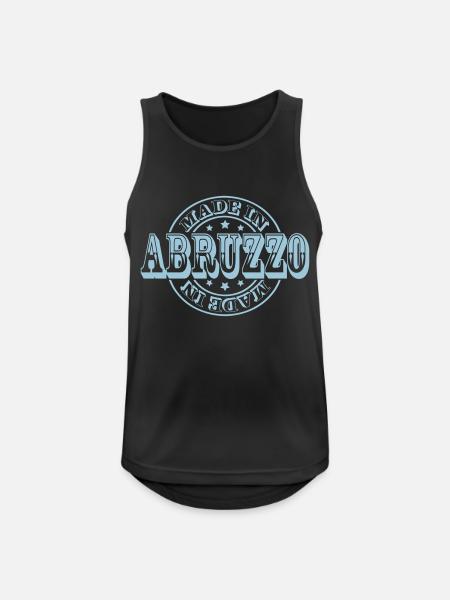 Made in Abruzzo m1k2 - Men's Breathable Tank Top - black