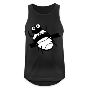 bug fixing kaefer feature tixo - Männer Tank Top atmungsaktiv - Schwarz - Vorne - Nick (188cm)