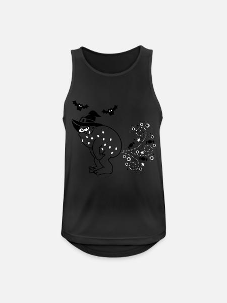 Halloween Monster - Men's Breathable Tank Top - black
