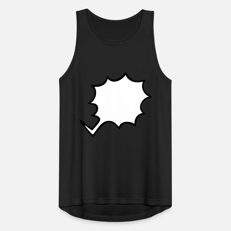 speech bubble Men's Breathable Tank Top
