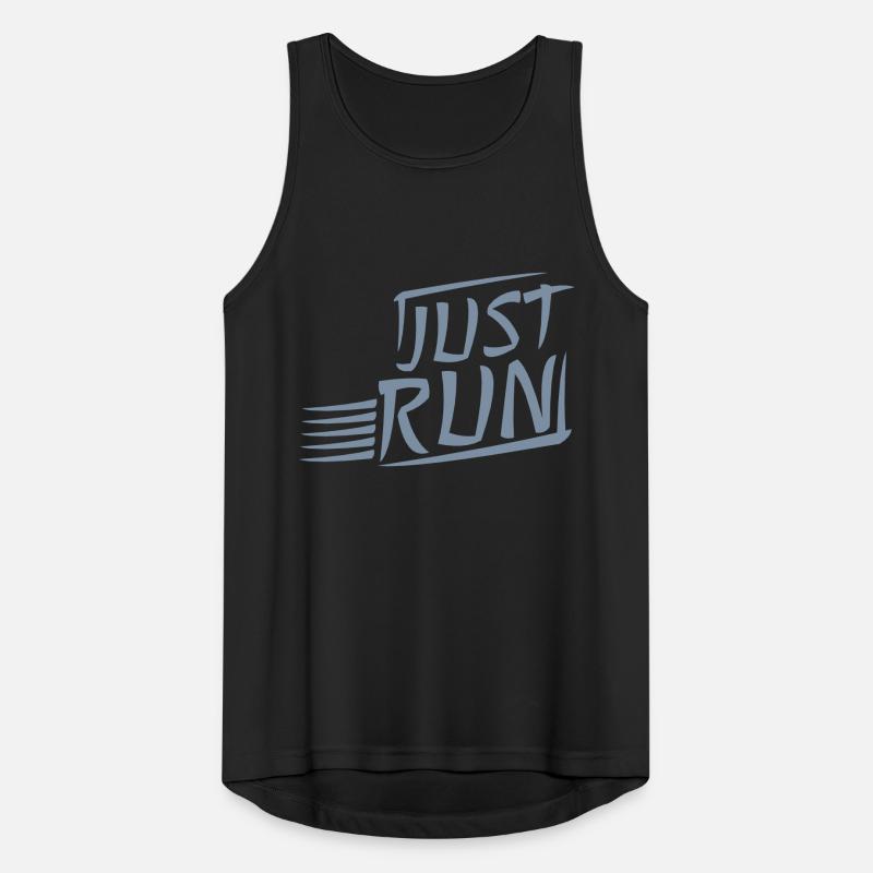 Devise Just Run Design Débardeur respirant Homme