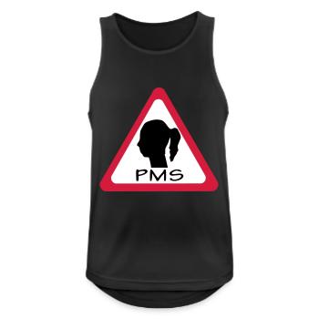 pms warning - Men's Breathable Tank Top - black - Front - Nick (188cm)