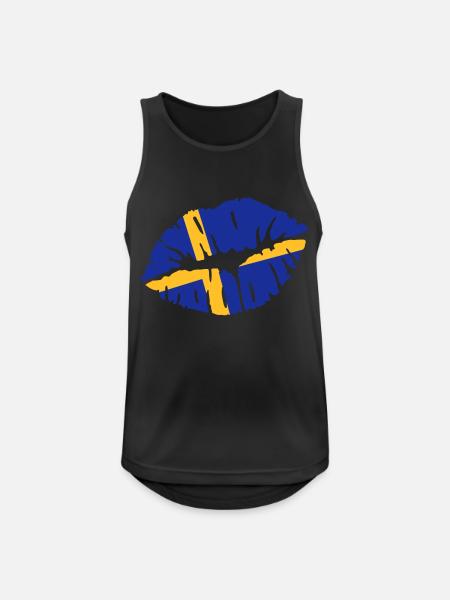 Sweden - Men's Breathable Tank Top - black