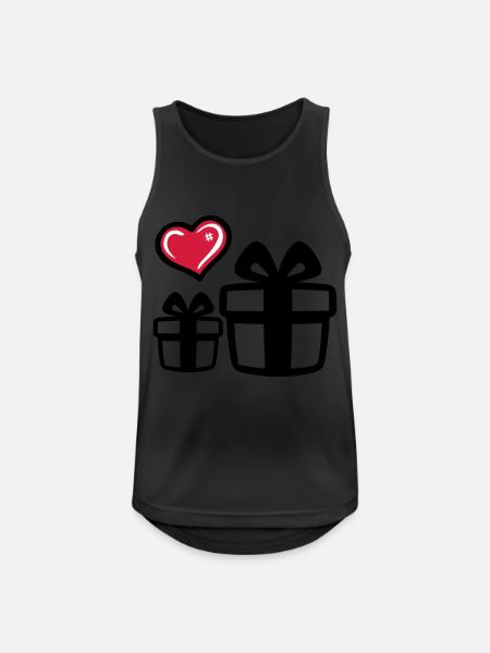 Gifts - Men's Breathable Tank Top - black