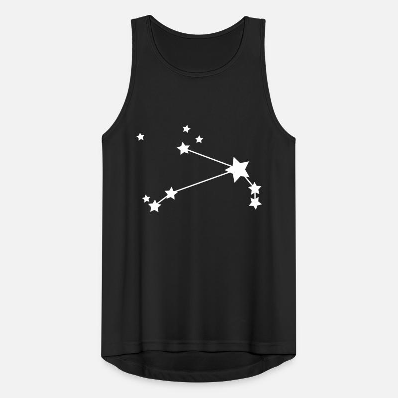 Sternzeichen: Widder Sternkonstellation Männer Tank Top atmungsaktiv