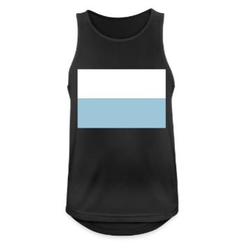 Bayern - Männer Tank Top atmungsaktiv - Schwarz - Vorne - Nick (188cm)