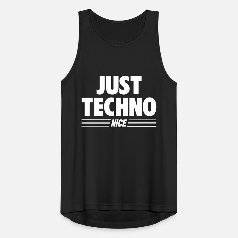 Juste techno Débardeur respirant Homme