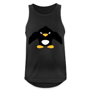 Muscle Penguin - Débardeur respirant Homme - noir - Devant - Nick (188cm)