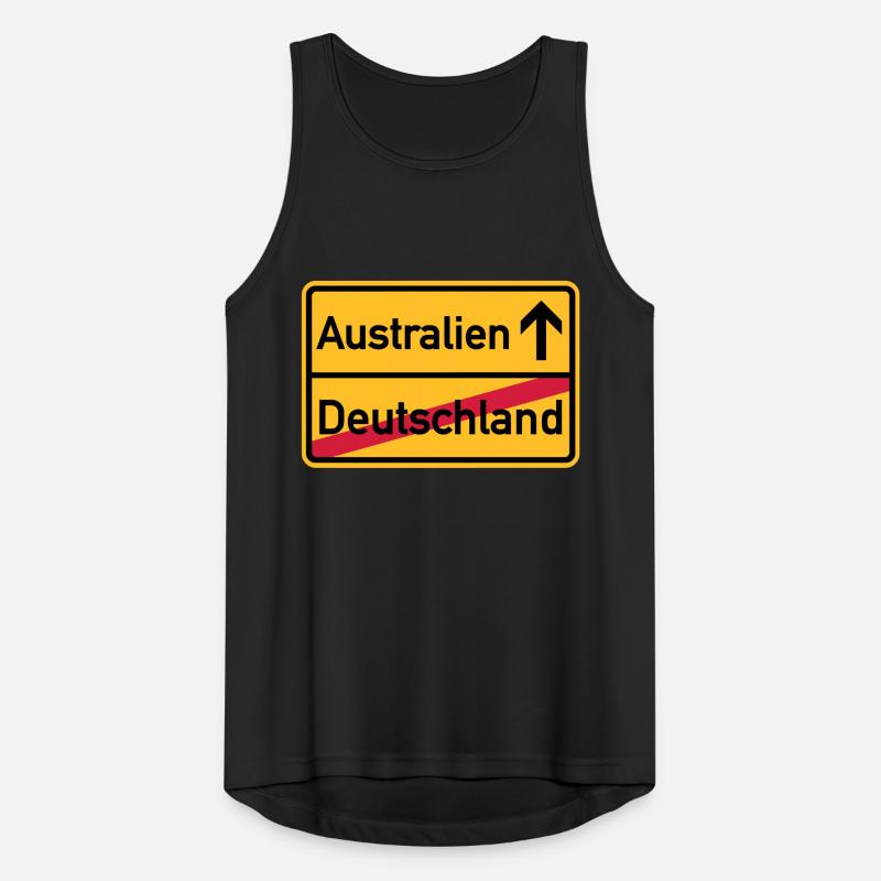 Australien Männer Tank Top atmungsaktiv
