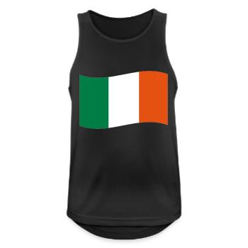 Irlande - Débardeur respirant Homme - noir - Devant - Nick (188cm)