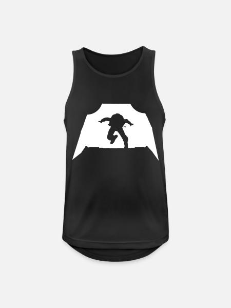 Skydiving - Parachuting - Men's Breathable Tank Top - black