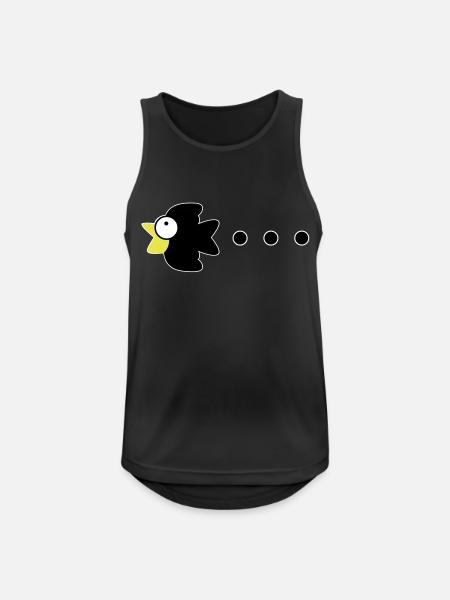 crow - Men's Breathable Tank Top - black