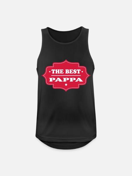 The best pappa 111 - Men's Breathable Tank Top - black