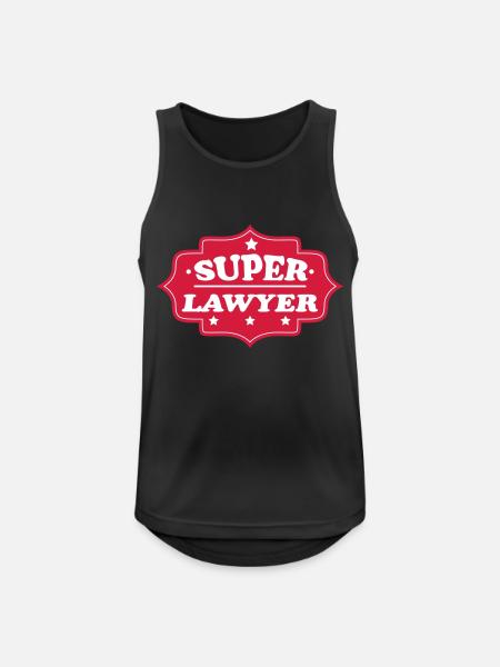 Super lawyer - Men's Breathable Tank Top - black