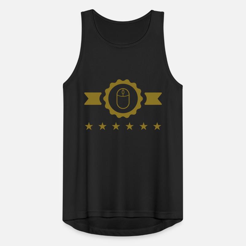 Computer / Informatiker / Aussenseiter / Ingenieur Männer Tank Top atmungsaktiv