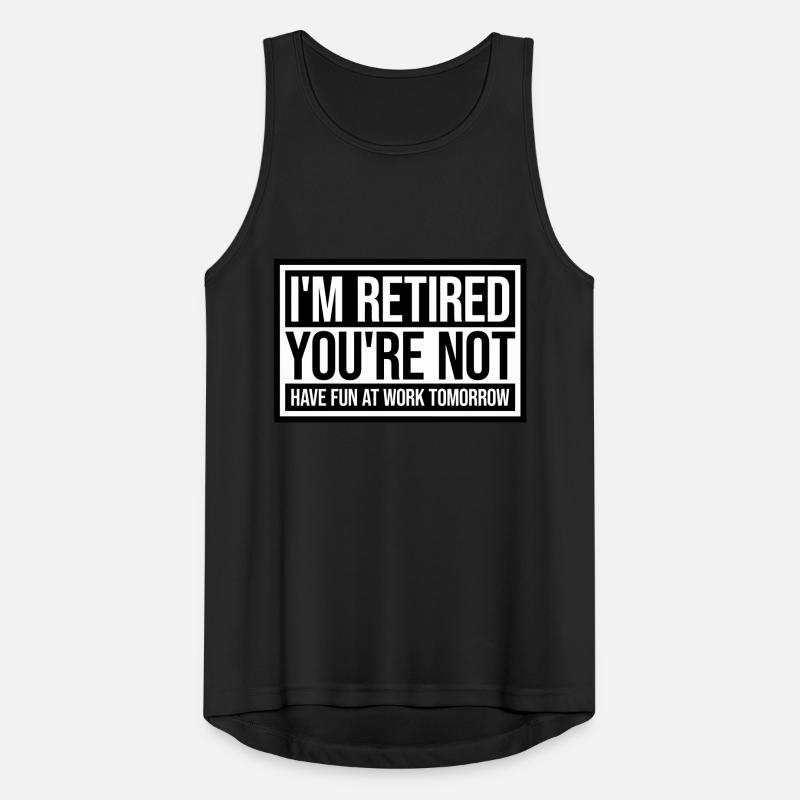 have fun at work Men's Breathable Tank Top