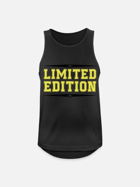 limited edition - Men's Breathable Tank Top - black
