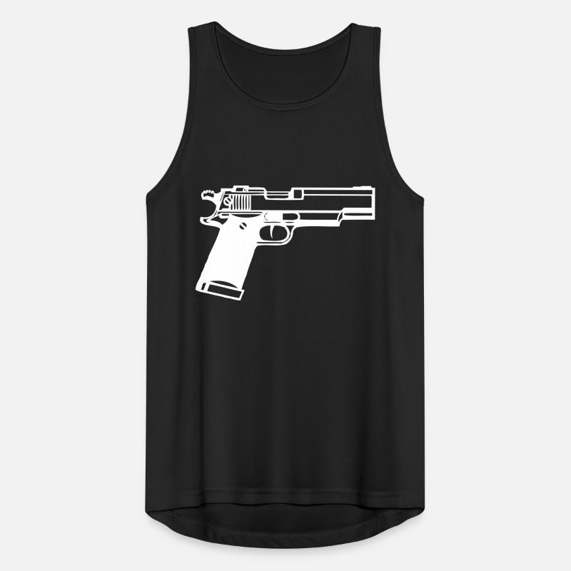 Gun Men's Breathable Tank Top