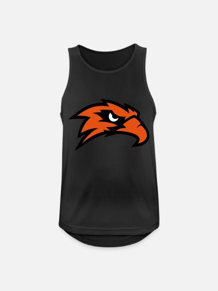 eagle head - Men's Breathable Tank Top - black