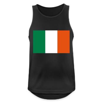 Irlande - Débardeur respirant Homme - noir - Devant - Nick (188cm)