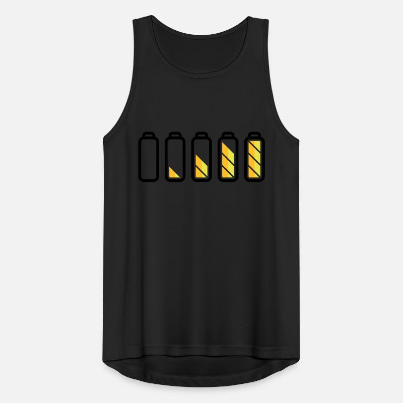 battery_loading Männer Tank Top atmungsaktiv