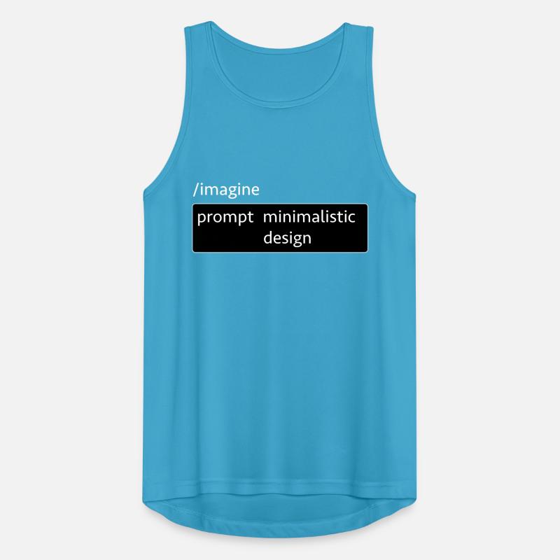 AI-Prompt Image Design Saying Computer Science AI Computer Men's Breathable Tank Top