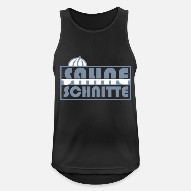 Sahneschnitte II - Männer Tank Top atmungsaktiv - Schwarz