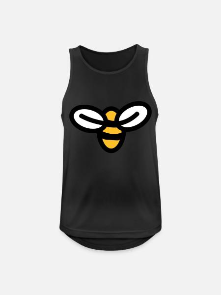 Bee - Men's Breathable Tank Top - black