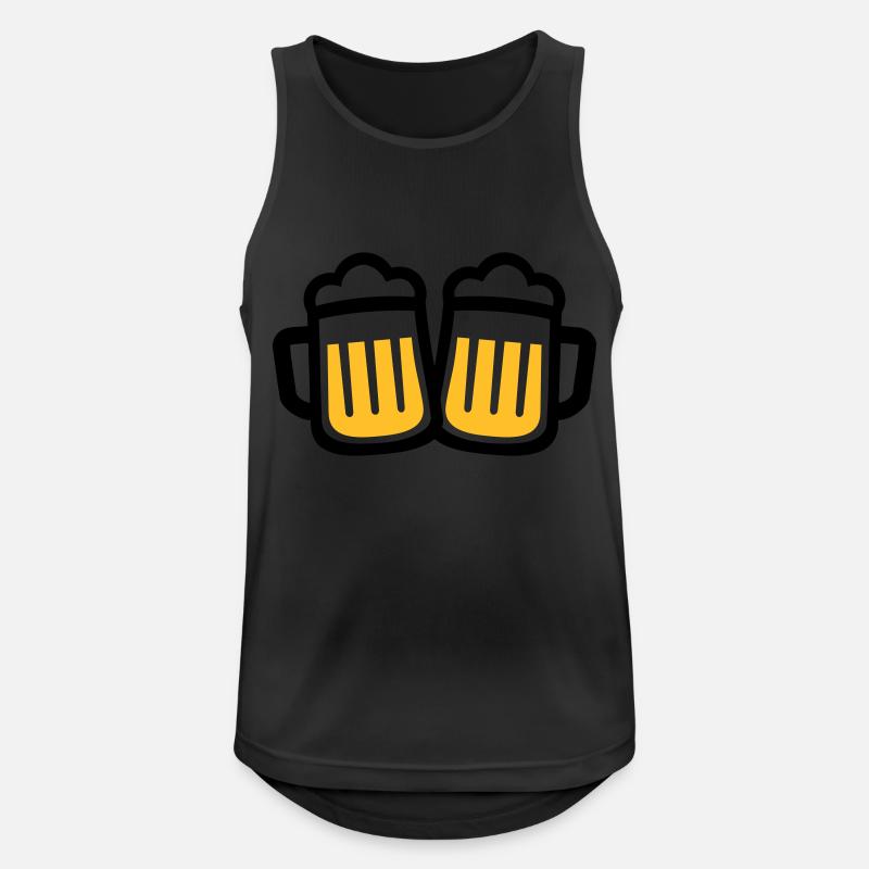Beer - Men's Breathable Tank Top - black