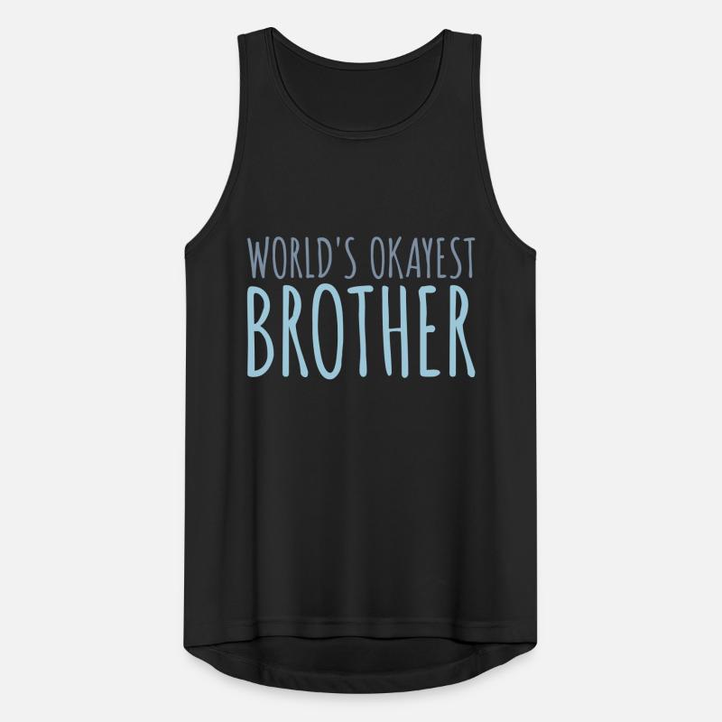 Logo de Brother le plus correct du monde Débardeur respirant Homme
