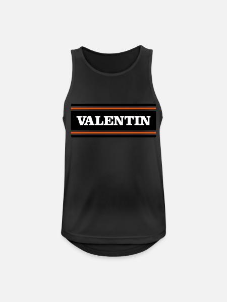 VALENTIN - Débardeur respirant Homme - noir