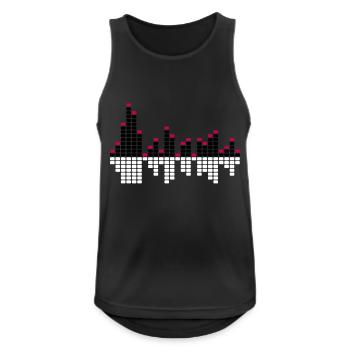 Equalizer1 3c. - Men's Breathable Tank Top - black - Front - Nick (188cm)