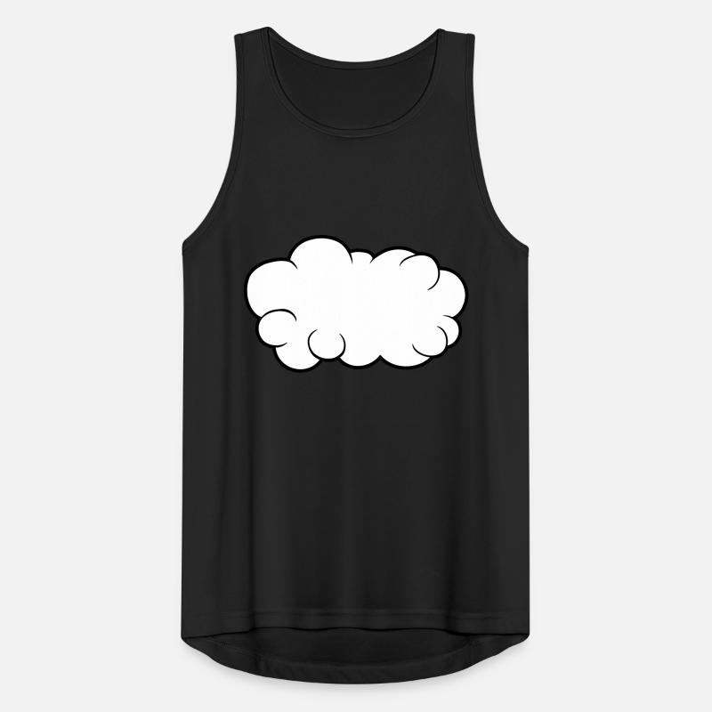 Conception de dessins animés cloud Débardeur respirant Homme